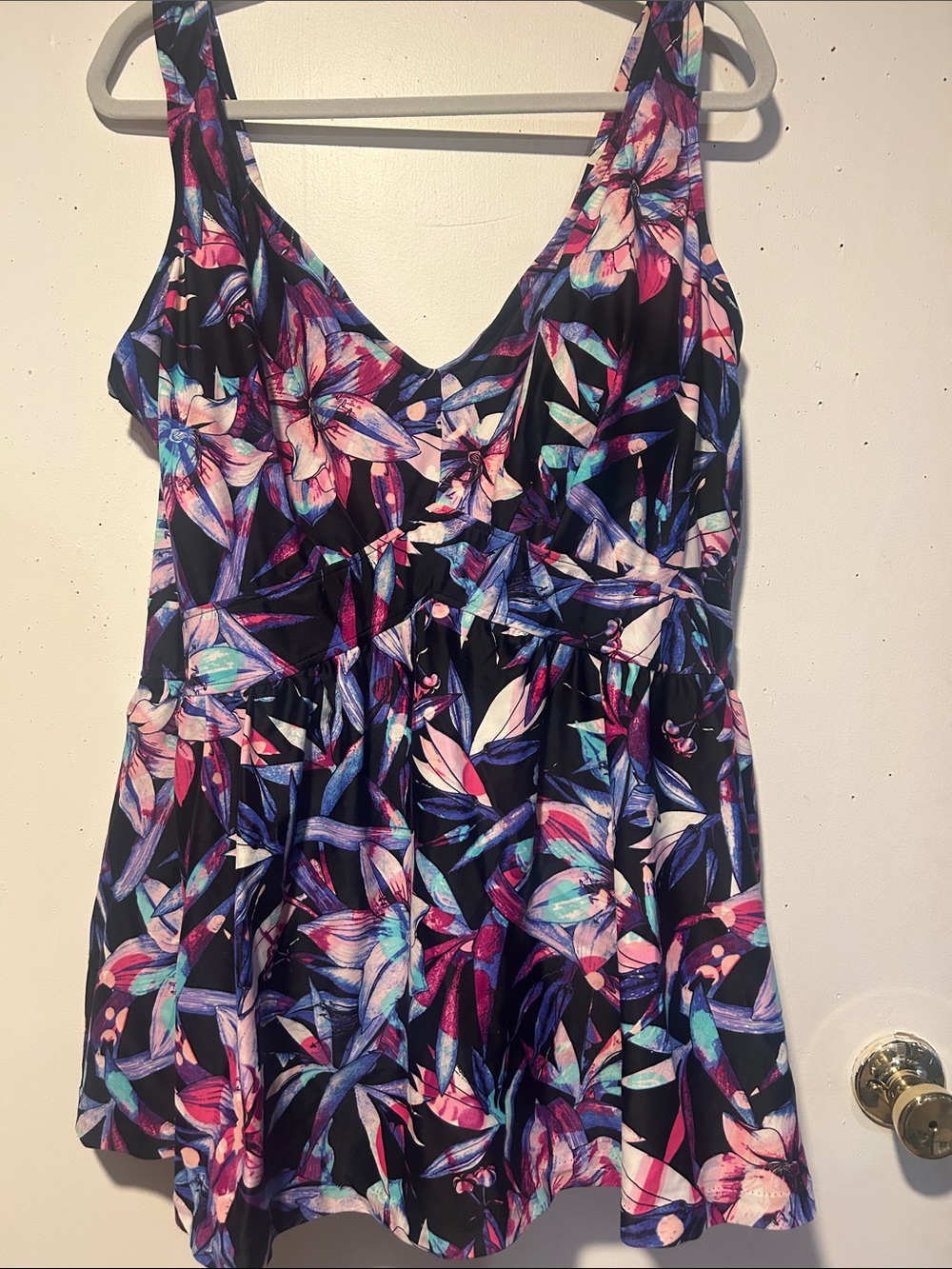 Floral Bathing suit- Multicolor